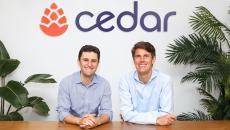 Cedar cofounders Arel Lidow and Florian Otto