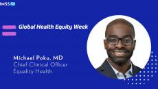 Dr. Michael Poku, chief clinical officer at Equality Health