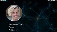 Dr. Stephanie Lahr at Artisight_3D molecular structure Photo by BlackJack3D/iStock/Getty Images Plus